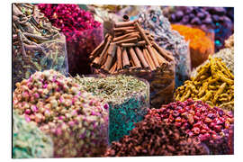 Magnettafel Gewürze in Dubai Souk