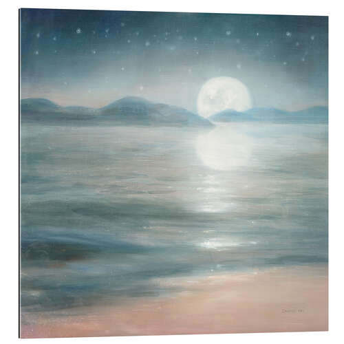 Tableau en plexi-alu Demi-lune onirique