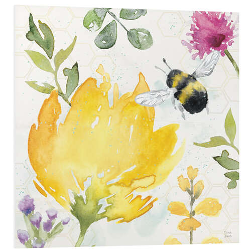 Foam board print Bee Harmony II