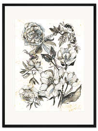 Gerahmter Kunstdruck Eleganz I