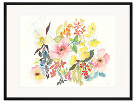 Gerahmter Kunstdruck Zitrus-Sommer V