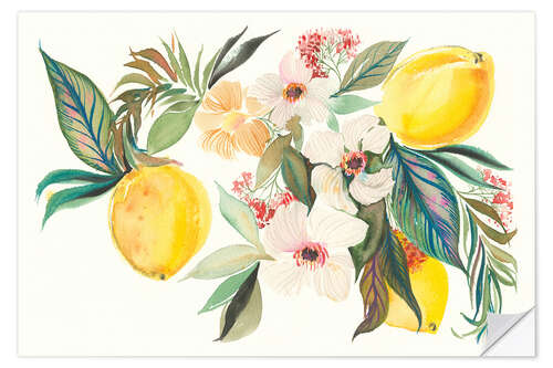 Wall sticker Citrus summer I