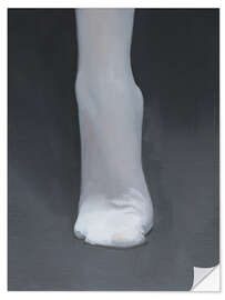 Selvklebende plakat White stocking II