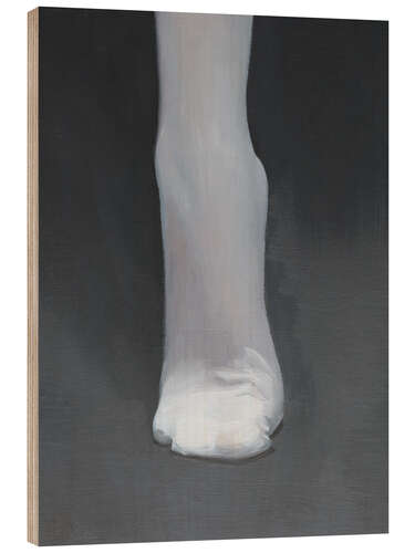 Obraz na drewnie White stocking II