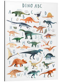 Magnettafel Fröhliches Dinosaurier ABC