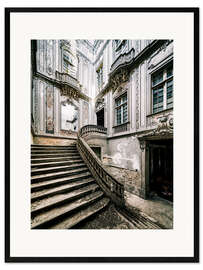 Framed art print Baroque Staircase