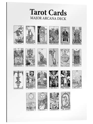 Galleritryck Tarot cards