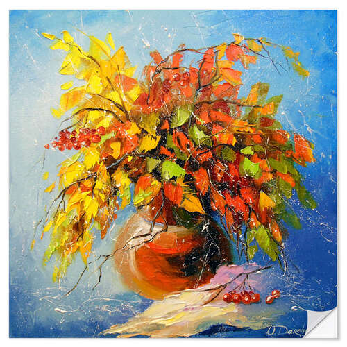 Wall sticker Autumn bouquet