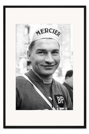 Gerahmter Kunstdruck Raymond Poulidor