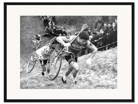 Gerahmter Kunstdruck Raymond Poulidor