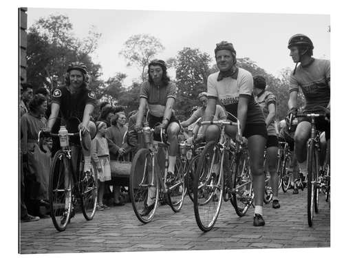 Gallery print First International Women's Cycling Race, 1955