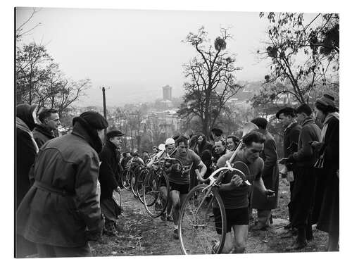 Aluminium print Cross Country Race at Mont Valérien, 1953