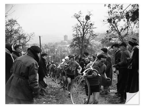 Naklejka na ścianę Cross Country Race at Mont Valérien, 1953