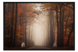 Gerahmter Kunstdruck Herbst