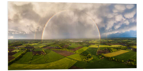 Stampa su PVC Rainbow from above