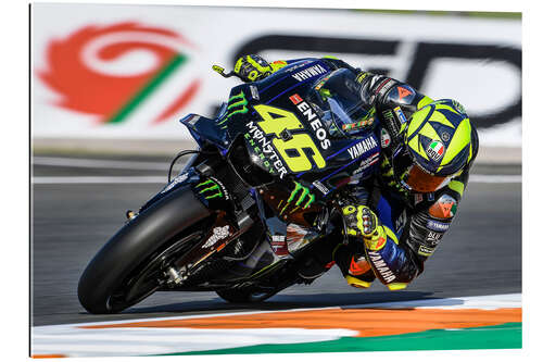 Gallery Print Valentino Rossi, Yamaha Factory Racing, Valencia 2019 I