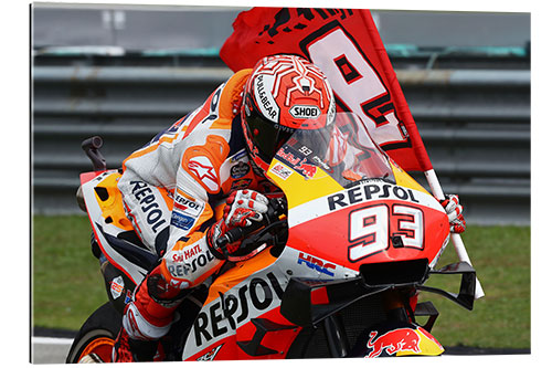 Gallery print Second place Marc Marquez, Repsol Honda Team, Malaysian 2019 IV