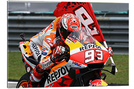 Gallery print Second place Marc Marquez, Repsol Honda Team, Malaysian 2019 IV