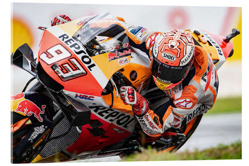 Acrylglasbild Marc Marquez, Repsol Honda Team, Malaysia 2019 I