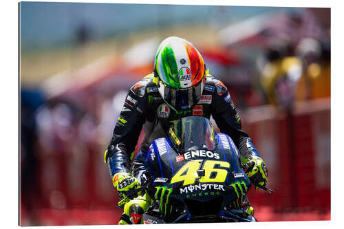 Gallery print Valentino Rossi, Yamaha Factory Racing, Italian GP 2019