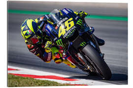 Galleritryk Valentino Rossi, Yamaha Factory Racing, Catalan GP 2019