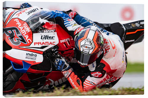 Leinwandbild Francesco Bagnaia, Pramac Racing, Malaysia 2019