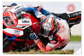 Naklejka na ścianę Francesco Bagnaia, Pramac Racing, Malaysian GP 2019