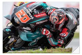 Wall sticker Fabio Quartararo, Petronas Yamaha SRT, Malaysia 2019 I