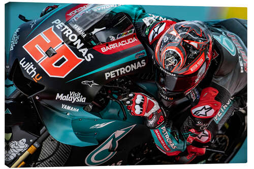 Leinwandbild Fabio Quartararo, Petronas Yamaha SRT, Malaysia 2019 II