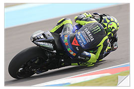 Naklejka na ścianę Valentino Rossi, Argentinian GP 2019