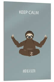Galleriataulu Be a sloth
