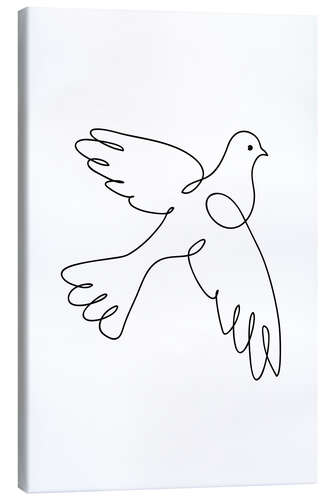 Canvas print Peace Dove