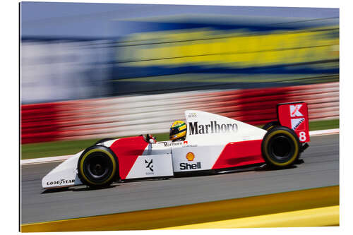 Gallery Print Ayrton Senna, McLaren MP4-8 Ford, Kyalami Südafrika 1993