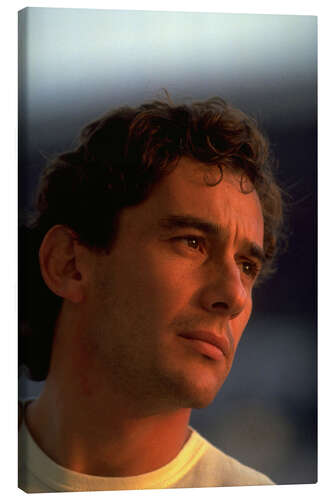 Canvas print Ayrton Senna, March 1994