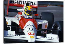 Galleritryk Ayrton Senna, McLaren MP4-5B Honda, Monaco 1990