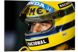 Galleritryk Ayrton Senna, San Marino GP, Italy 1987