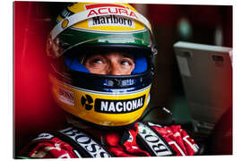 Galleritryk Ayrton Senna at Canadian GP, 1992