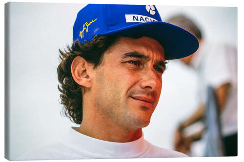 Lienzo Ayrton Senna, gran premio de España 1993