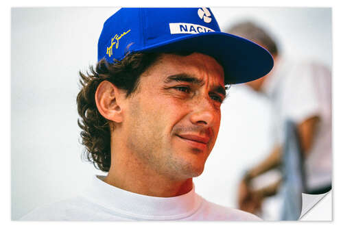 Naklejka na ścianę Ayrton Senna, Spanish GP 1993