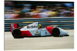 Galleritryk Ayrton Senna, McLaren MP4-8 Ford, Monaco 1993