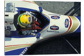 Galleritryk Ayrton Senna, Williams FW16 Renault, Imola 1994