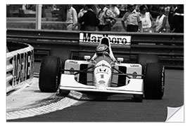 Sisustustarra Ayrton Senna, McLaren MP4/6B, Monaco Grand Prix 1992