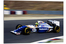 Galleritryk Ayrton Senna, Williams FW16 Renault, Japan 1994