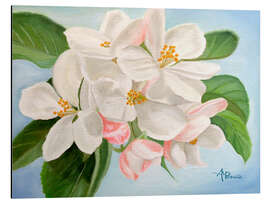 Magnettafel Apfelblüte