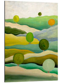 Magnettafel Zurück zu den grünen Feldern