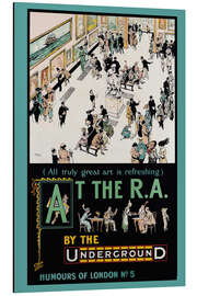 Magnettafel In der Royal Academy of Arts