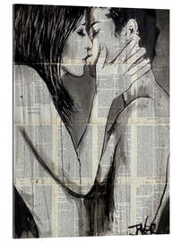 Gallery print Traces of a kiss