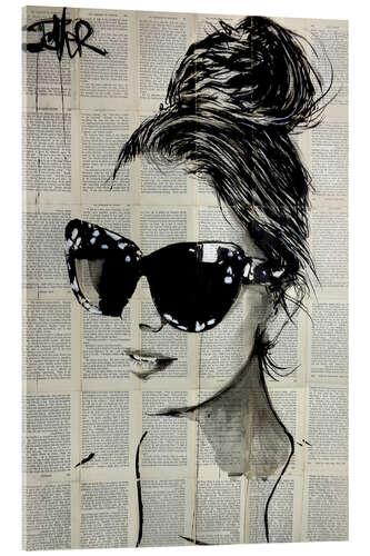 Acrylic print The sunglasses