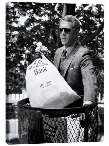 Canvas print Steve McQueen, The Thomas Crown affair