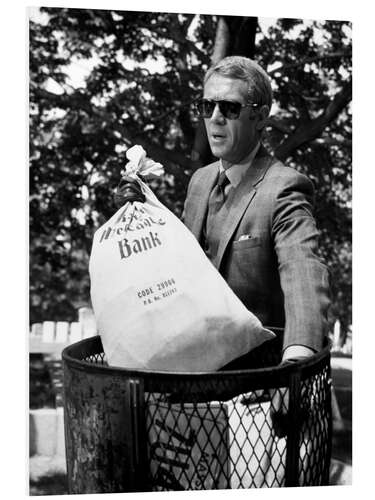 PVC-taulu Steve McQueen, The Thomas Crown affair